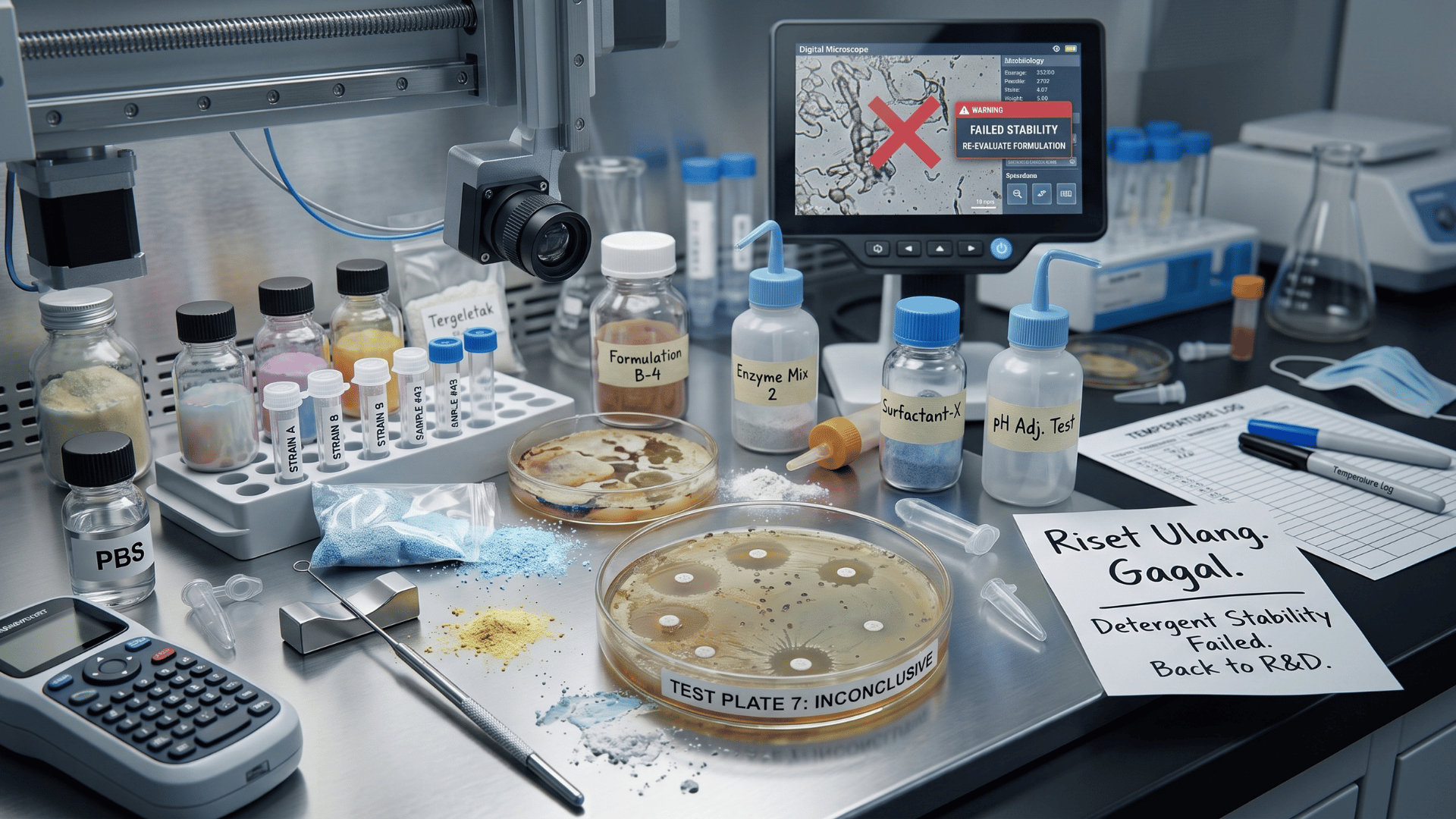 Mengapa Formulasi Sering Gagal Uji Laboratorium