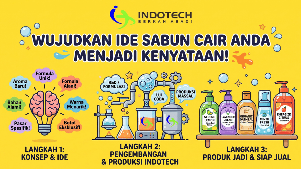 Saatnya Mengubah Ide Produk Menjadi Brand Chemical